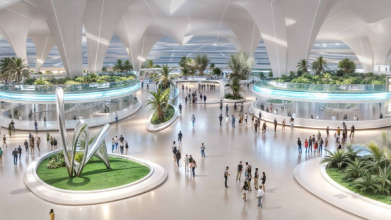 Sheiku i Dubait miraton planin për ndërtimin e aeroportit më të madh në botë