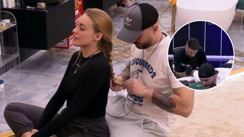 Romeo bën tatuazhin e veçantë që i dedikohet Heidit në Big Brother VIP Albania