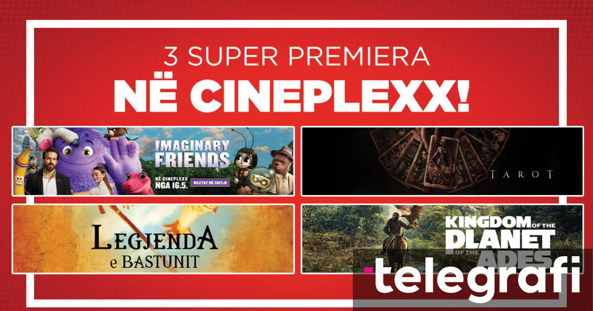 Super filmat që mund t i shikoni këtë fundjavë në Cineplexx