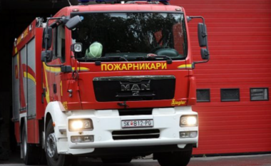 Shpërthen zjarr në kazermën “Gjorçe Petrov” në Shkup