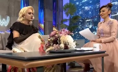 Erblin Nushi i veshur si drag queen 'Adelina Rose' tregon se si u frymëzua nga Adelina Ismaili për emrin e saj