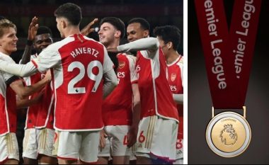 Tre lojtarë të Arsenalit mund të mos marrin medaljen nëse Topçinjtë fitojnë titullin e Ligës Premier
