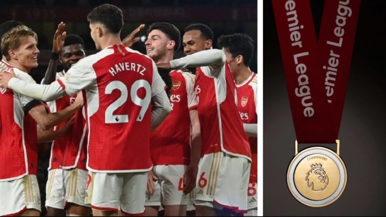Tre lojtarë të Arsenalit mund të mos marrin medaljen nëse Topçinjtë fitojnë titullin e Ligës Premier