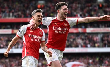 Arsenali mposht edhe Bournemouthin, vazhdon fuqishëm ndjekjen e titullit