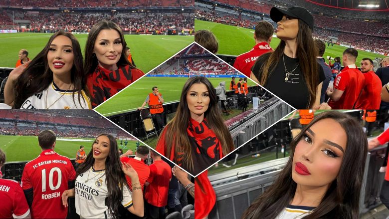 Njihuni me bukuroshet shqiptare që morën vëmendjen e të gjithëve në Allianz Arena