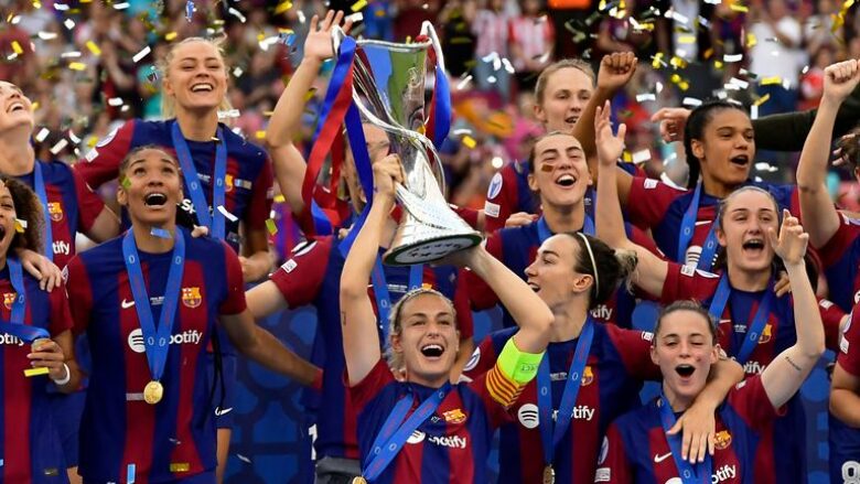 Barcelona fiton Ligën e Kampionëve në kategorinë e femrave – mposht Lyonin në finale