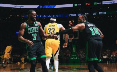 Boston Celtics fiton edhe ndeshjen e dytë finale ndaj Indiana Pacers, shkëlqen Brown