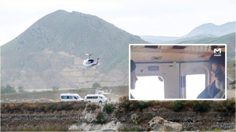 Më shumë se njëzet ekipe, bashkë me dronët dhe qentë – në kërkim të helikopterit “të rrëzuar” të presidentit iranian