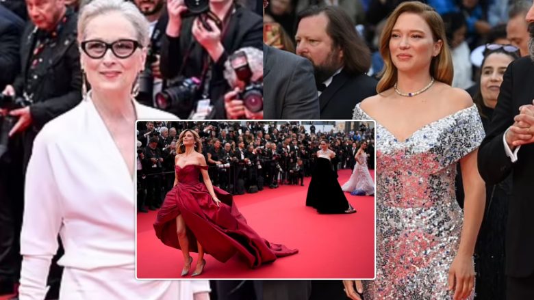 Festivali i Filmit në Kanë: Lea Seydoux, Heidi Klum, Eva Green, Greta Gerwig dhe Meryl Streep shkëlqejnë gjatë prezantimit të filmit “Second Act”