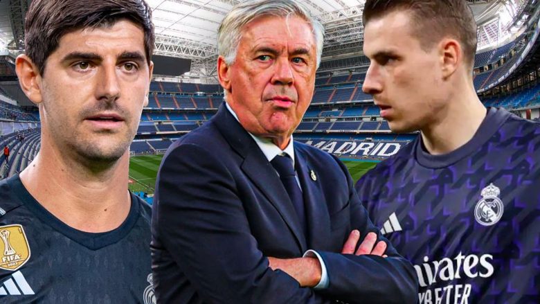 Courtois është kthyer nga lëndimi, Ancelotti tregon se kush do ta ruajë portën ndaj Bayern Munich