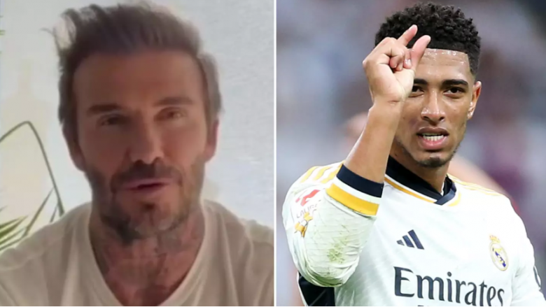 David Beckham i dërgon mesazh me katër fjalë Jude Bellinghamit pas fitimit të titullit me Real Madridin