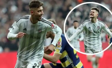 Ernest Muçi vendimtar – goli i tij kualifikon Besiktasin në finale të Kupës së Turqisë