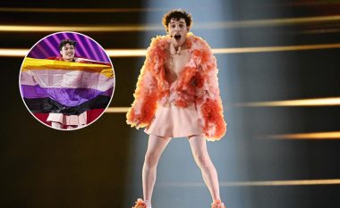 Nemo nga Zvicra është artisti i parë i gjinisë asnjanëse i cili fiton Eurovisionin – ai valviti edhe flamurin e komuniteti jo binar