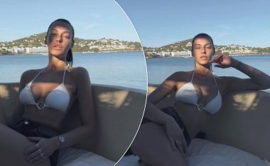 Gresa Hoti publikon fotografi të mrekullueshme në bikini, nga pushimet në Ibiza