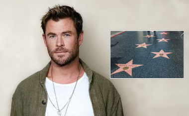 Chris Hemsworth do të nderohet me një yll në “Walk of Fame” në Hollywood