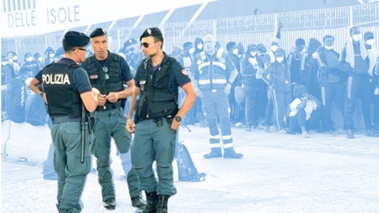 Kampi i emigrantëve në Shqipëri, do të angazhohen 300 policë italianë – paga 100 euro në ditë