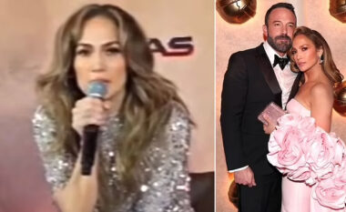 Jennifer Lopez vihet në siklet kur gjatë konferencës për shtyp, gazetari e pyet se a është e vërtetë që është ndarë nga Ben Affleck