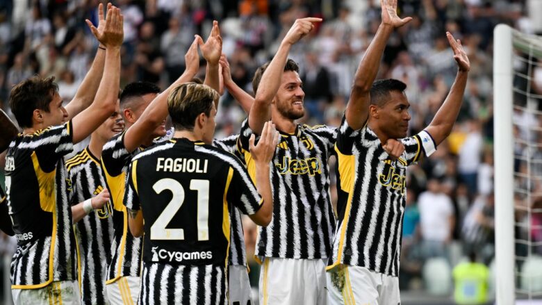 Juventusi e mbyll me fitore dhe në vendin e tretë në Serie A