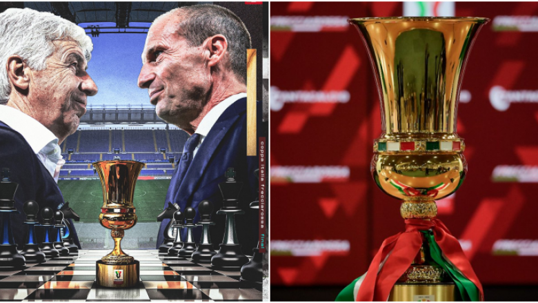 Trofetë e lojtarëve dhe fatura e pagave, dallimet mes Juventusit dhe Atalantës para finales së Kupës së Italisë