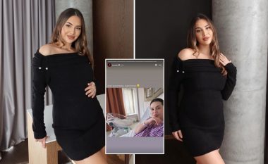 Kiara Tito reagon për herë të parë pas lindjes së vajzës, publikon fotografi nga spitali