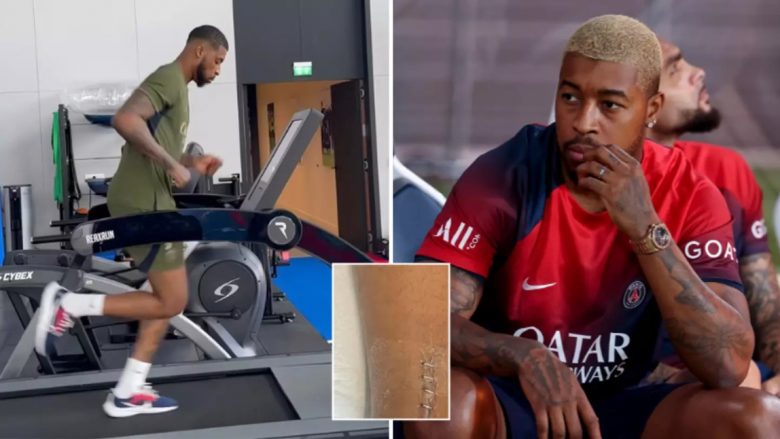 Presnel Kimpembe publikon imazhe tronditëse të lëndimit të rëndë që ka pësuar