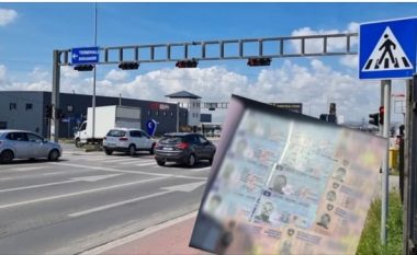 U merret leja 34 shoferëve në Prishtinë për mosrespektim të semaforit