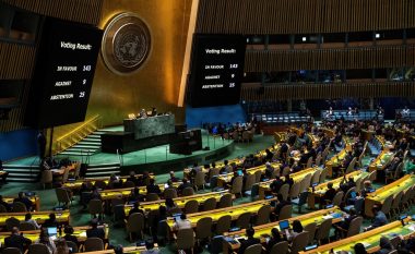 Asambleja e OKB-së miraton rezolutën për anëtarësimin e Palestinës - SHBA do të vendos veto në Këshillin e Sigurimit