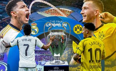 Gjithçka rreth finales së Ligës së Kampionëve, Borussia Dortmund - Real Madrid
