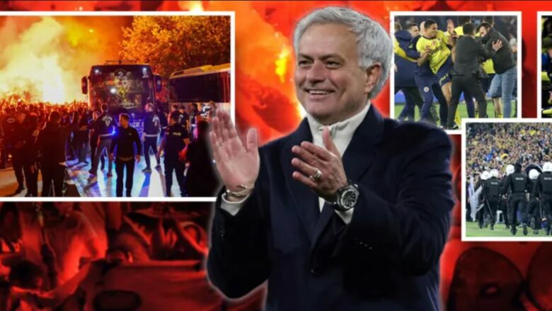 Brenda botës së çmendur të Fenerbahces, klubit të ri të Jose Mourinhos - tifozë të trazuar, lojtarë që po largohen dhe huliganë famëkeq