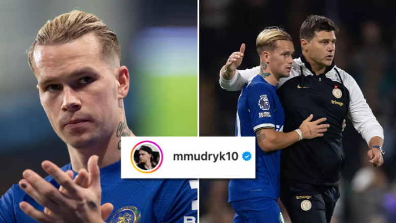 Tifozët e Chelseat zbulojnë se çfarë bëri Mudryk në Instagram mes kërkimit të pasuesit të Pochettinos