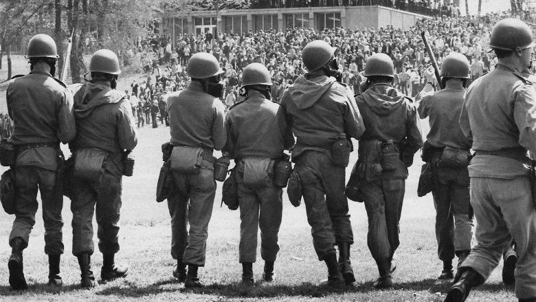 Protestat studentore të vitit 1970 të cilat tronditën ShBA-në
