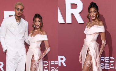 Winnie Harlow dukej magjepsëse me një fustan rozë, ndërsa sjell të dashurin Kyle Kuzma në ‘amfAR Gala’ në Kanë