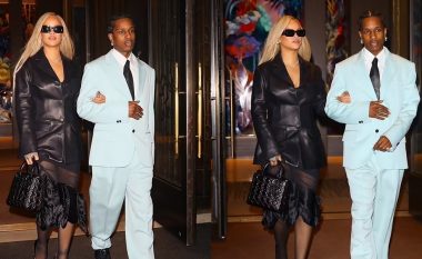 Rihanna dhe ASAP Rocky shfaqet plot stil në diplomimin e vëllait të saj në New York