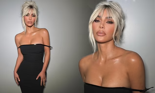 E inspiruar nga Pamela Anderson, Kim Kardashian duket më se atraktive dhe tërheqëse me volumin e flokëve të mbledhura