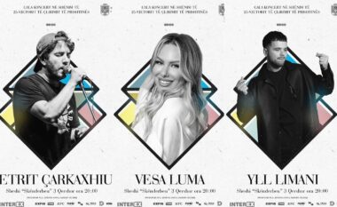 Koncert madhështor për Ditën e Çlirimit në Prishtinë, performojnë emra të njohur të muzikës