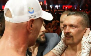 Tyson Fury i bëri një premtim befasues Oleksandr Usykut me të përfunduar dueli
