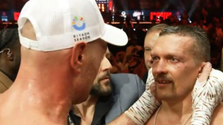 Tyson Fury i bëri një premtim befasues Oleksandr Usykut me të përfunduar dueli