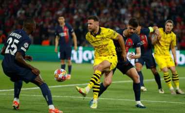 Kishte raste, por jo edhe gola – mbyllet pjesa e parë në duelin mes PSG dhe Dortmundit
