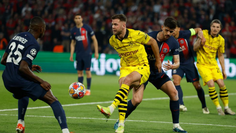 Kishte raste, por jo edhe gola – mbyllet pjesa e parë në duelin mes PSG dhe Dortmundit