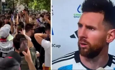 Në vend se të këndojnë për ekipin e tyre, tifozët e Real Madridit shajnë Leo Messin