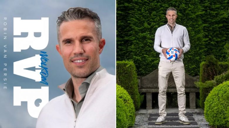 Robin Van Persie zyrtarizohet si trajner i ekipit të njohur holandez