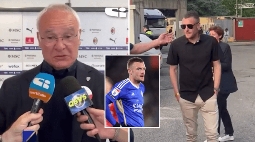 Jamie Vardy is in Italy, Ranieri does not deny that he can take him to ...