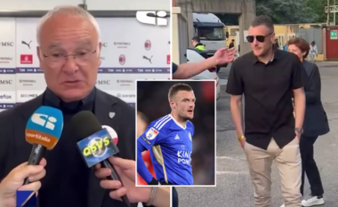 Jamie Vardy gjendet në Itali, Ranieri nuk e mohon se mund ta marrë te klubi italian