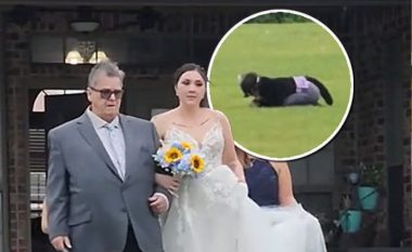 Skena e çuditshme në dasmë: Në vend të nuses, të gjithë shikonin “macen”