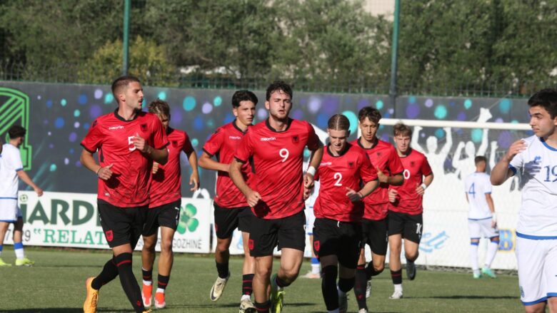 hqipëria U-19 mund Kosovën U-19, vendos dygolëshi i Flavio Sulejmanit