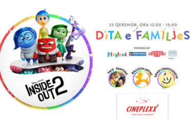 Filmi “Inside Out 2” arrin në Cineplexx, organizon edhe “Ditën e Familjes”