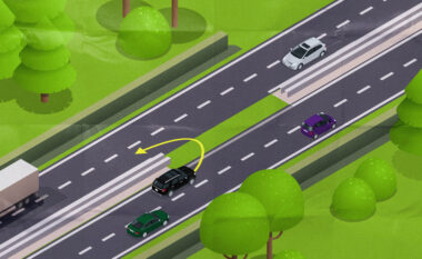 Rregull ose përjashtim: A lejohet vetura e zezë të sillet kështu në autostradë?