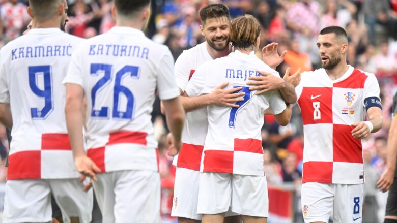 Kroacia publikon listën me 26 lojtarët që do të jenë në Euro 2024