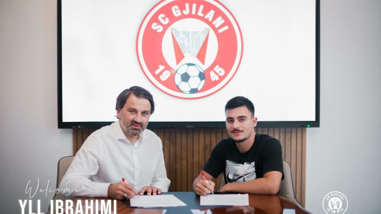 Zyrtare: Talenti Yll Ibrahimi nënshkruan me Gjilanin