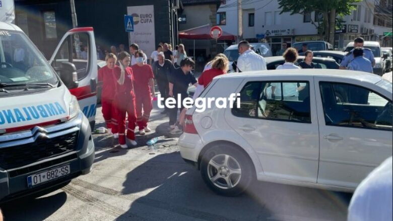Tre të lënduar në dy aksidente komunikacioni në Prishtinë